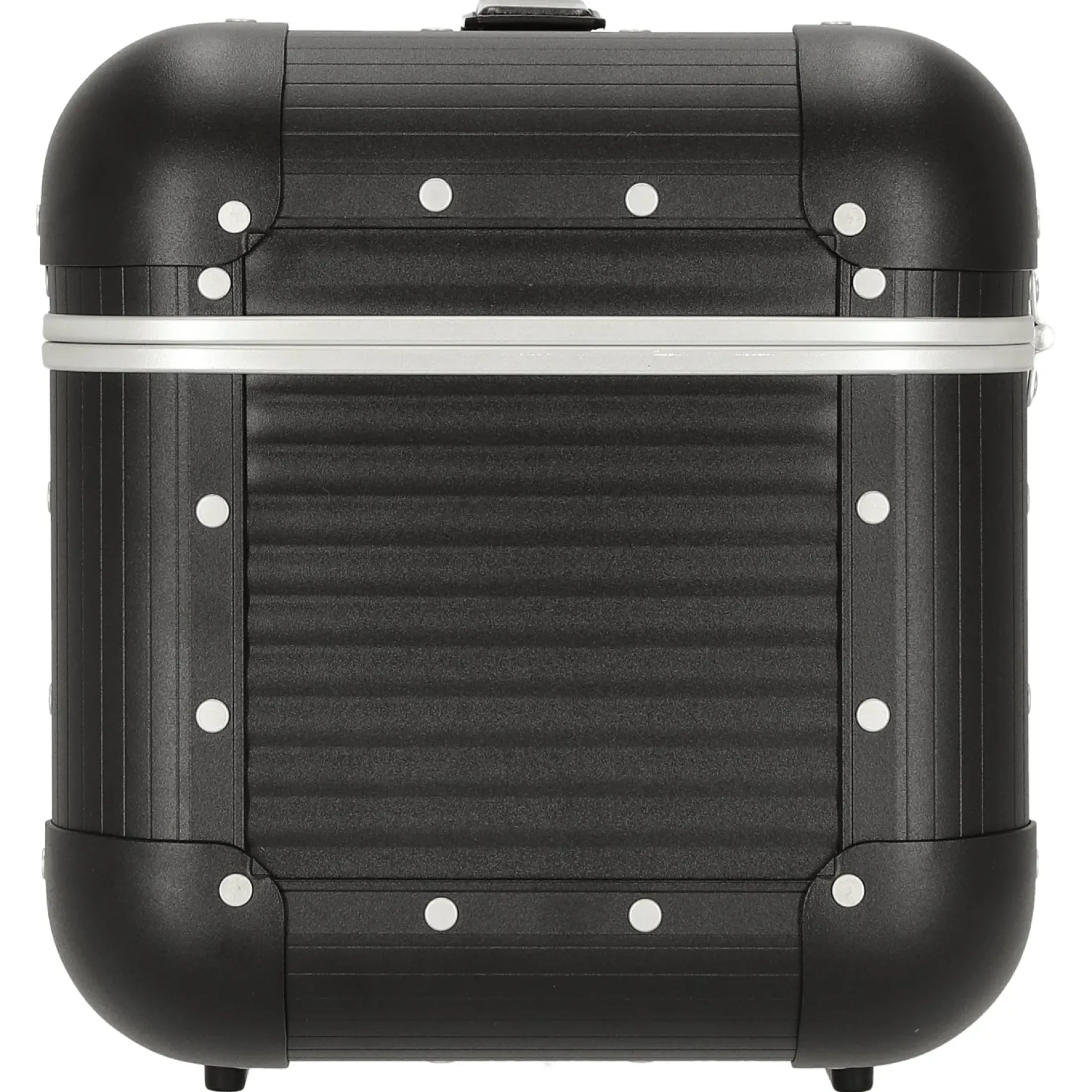 Milano Bank aluminum Vanity Case - Beauty Case 33 cm (caviar black)