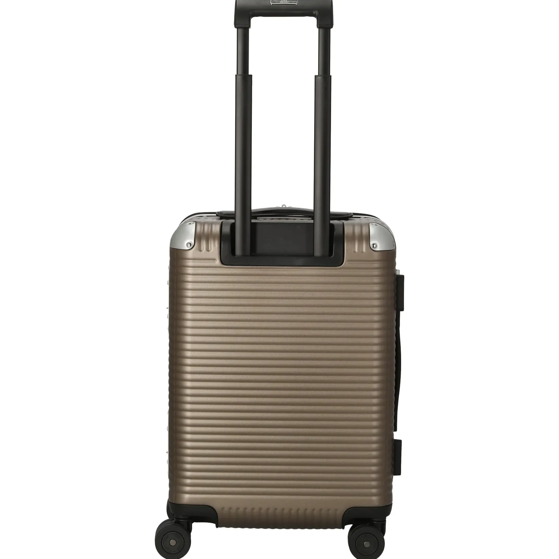 Milano Bank Light Spinner 53 front pocket - 4-Rollen-Kabinentrolley 53 cm (matt almond)