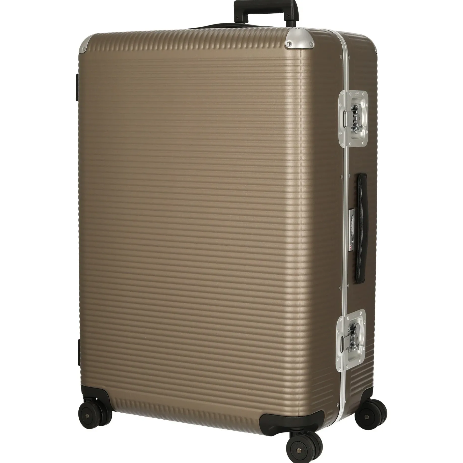 Milano Bank Light Trunk on Wheels L - 4-Rollen-Trolley 82 cm (matt almond)