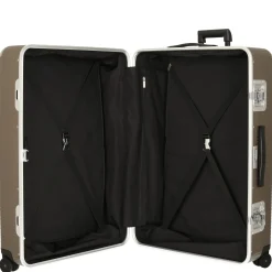 Milano Bank Light Trunk on Wheels L - 4-Rollen-Trolley 82 cm (matt almond)
