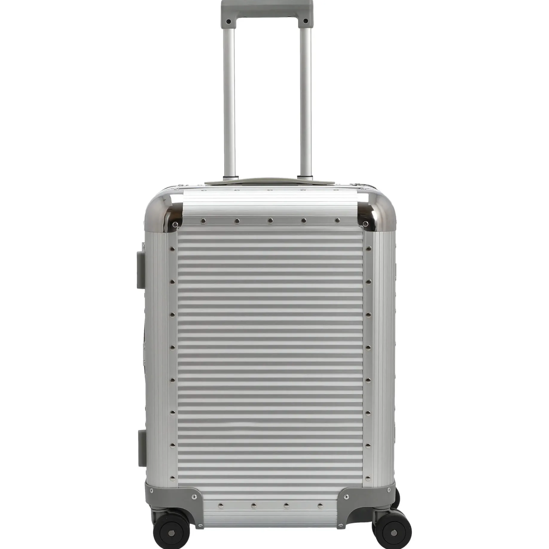 Milano Bank S aluminum Spinner 55 M - 4-Rollen-Kabinentrolley 53 cm (moonlight silver)