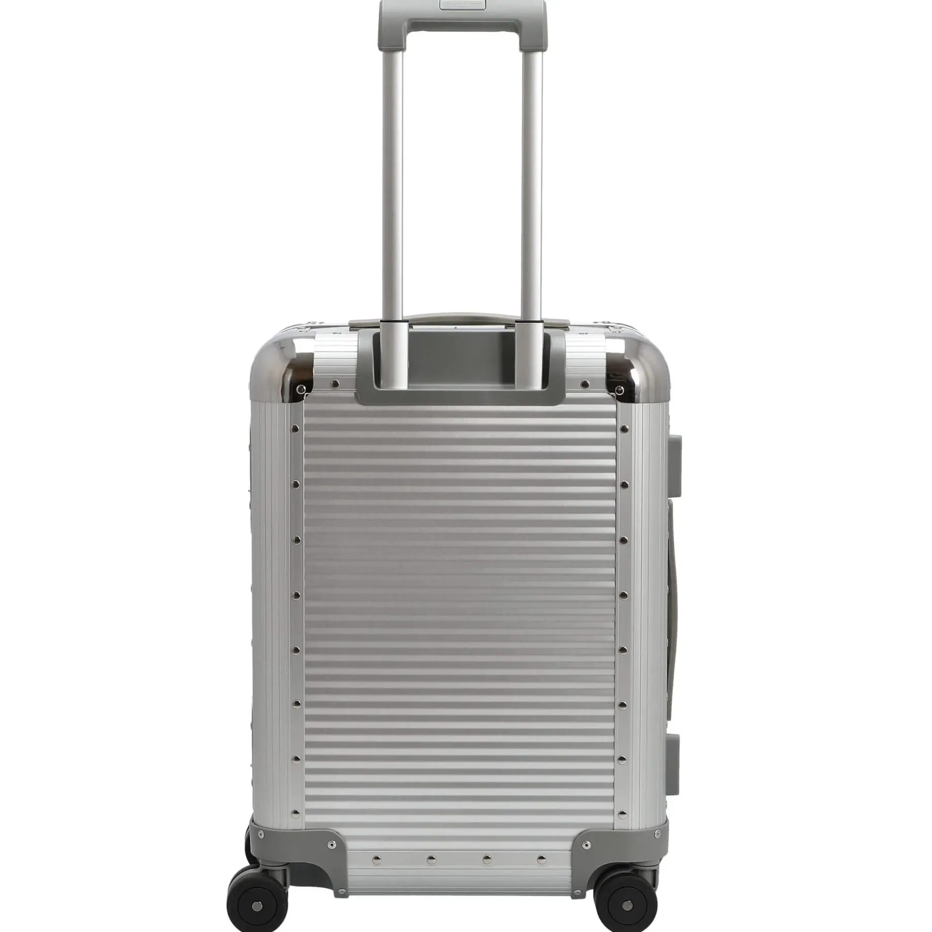 Milano Bank S aluminum Spinner 55 M - 4-Rollen-Kabinentrolley 53 cm (moonlight silver)