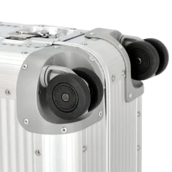 Milano Bank S aluminum Spinner 55 M - 4-Rollen-Kabinentrolley 53 cm (moonlight silver)