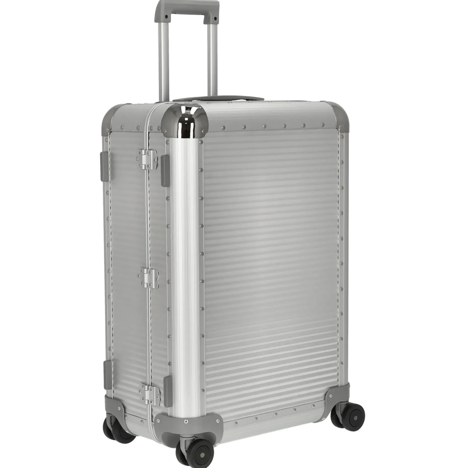 Milano Bank S aluminum Spinner 68 - 4-Rollen-Trolley 66 cm (moonlight silver)