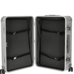 Milano Bank S aluminum Spinner 68 - 4-Rollen-Trolley 66 cm (moonlight silver)