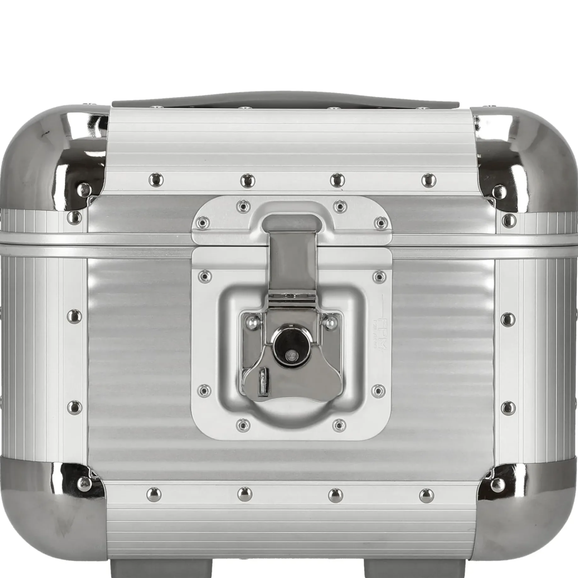 Milano Bank S aluminum Vanity Case - Beauty Case 33 cm (moonlight silver)