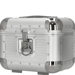 Milano Bank S aluminum Vanity Case - Beauty Case 33 cm (moonlight silver)