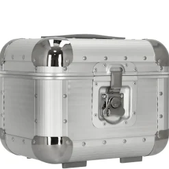 Milano Bank S aluminum Vanity Case - Beauty Case 33 cm (moonlight silver)