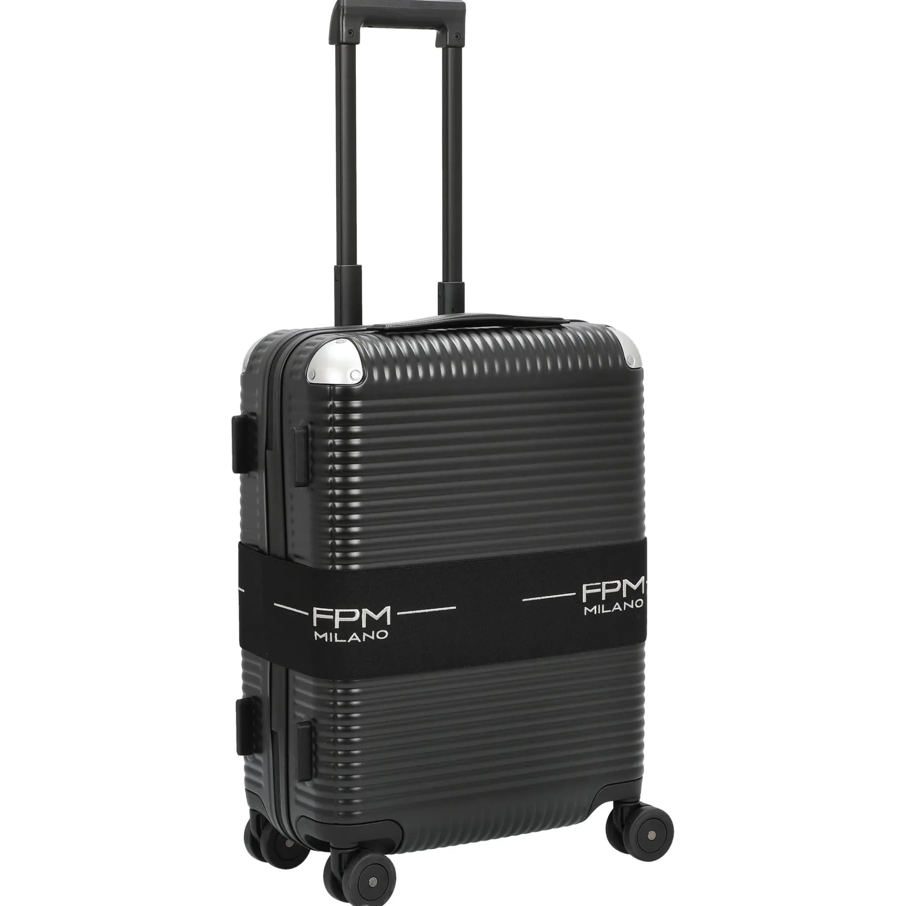 Milano Bank Zip Deluxe Spinner 55 - 4-Rollen-Kabinentrolley 55 cm (eclipse black)