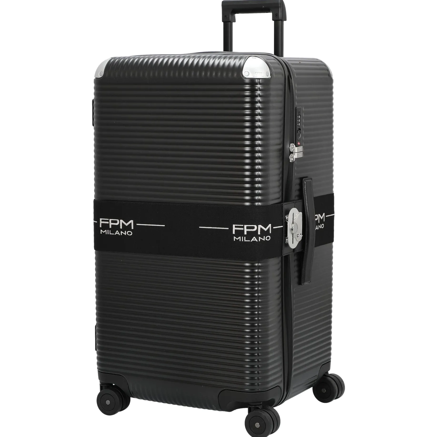 Milano Bank Zip Deluxe Trunk on Wheels M - 4-Rollen-Trolley M 73 cm (eclipse black)