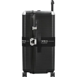 Milano Bank Zip Deluxe Trunk on Wheels M - 4-Rollen-Trolley M 73 cm (eclipse black)