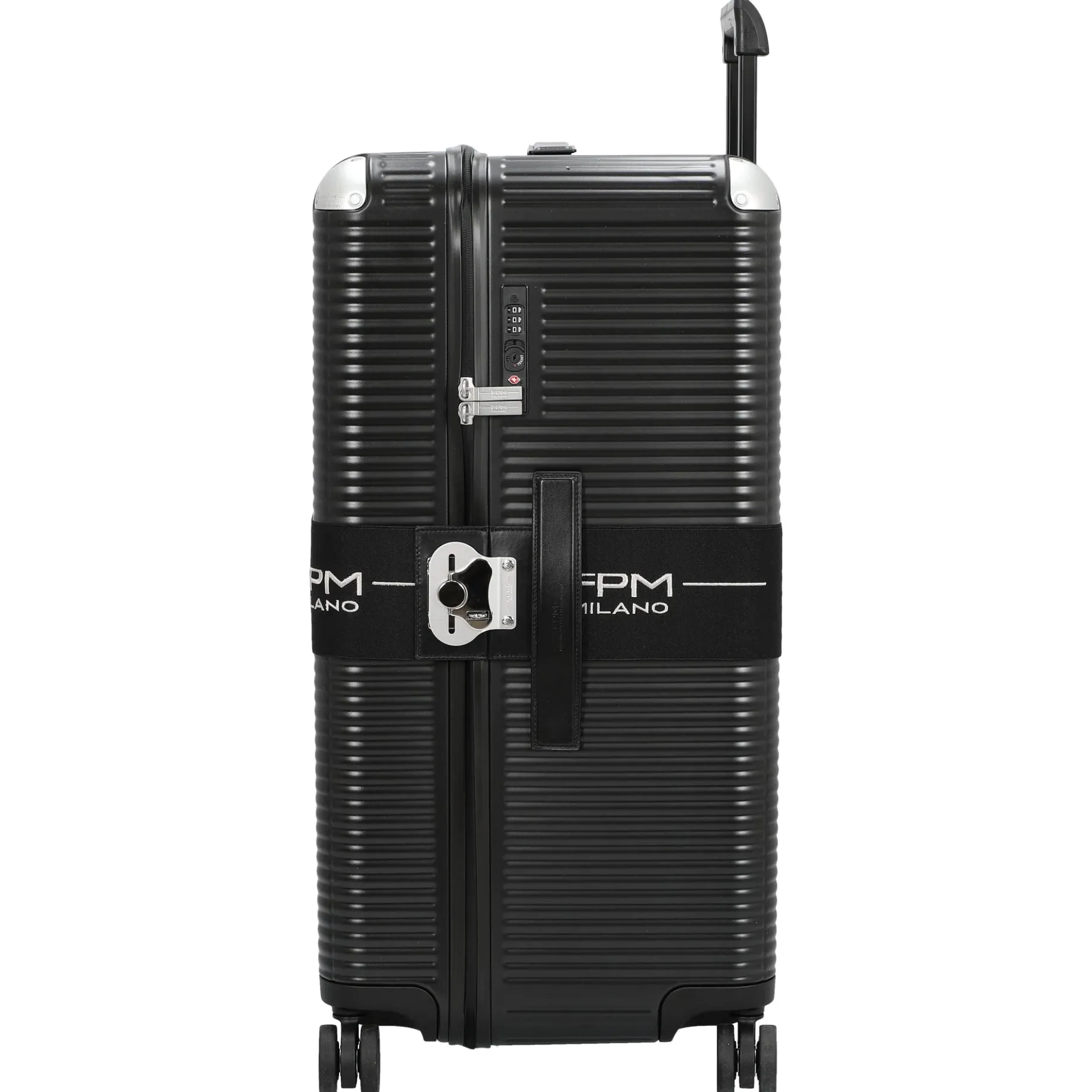 Milano Bank Zip Deluxe Trunk on Wheels M - 4-Rollen-Trolley M 73 cm (eclipse black)