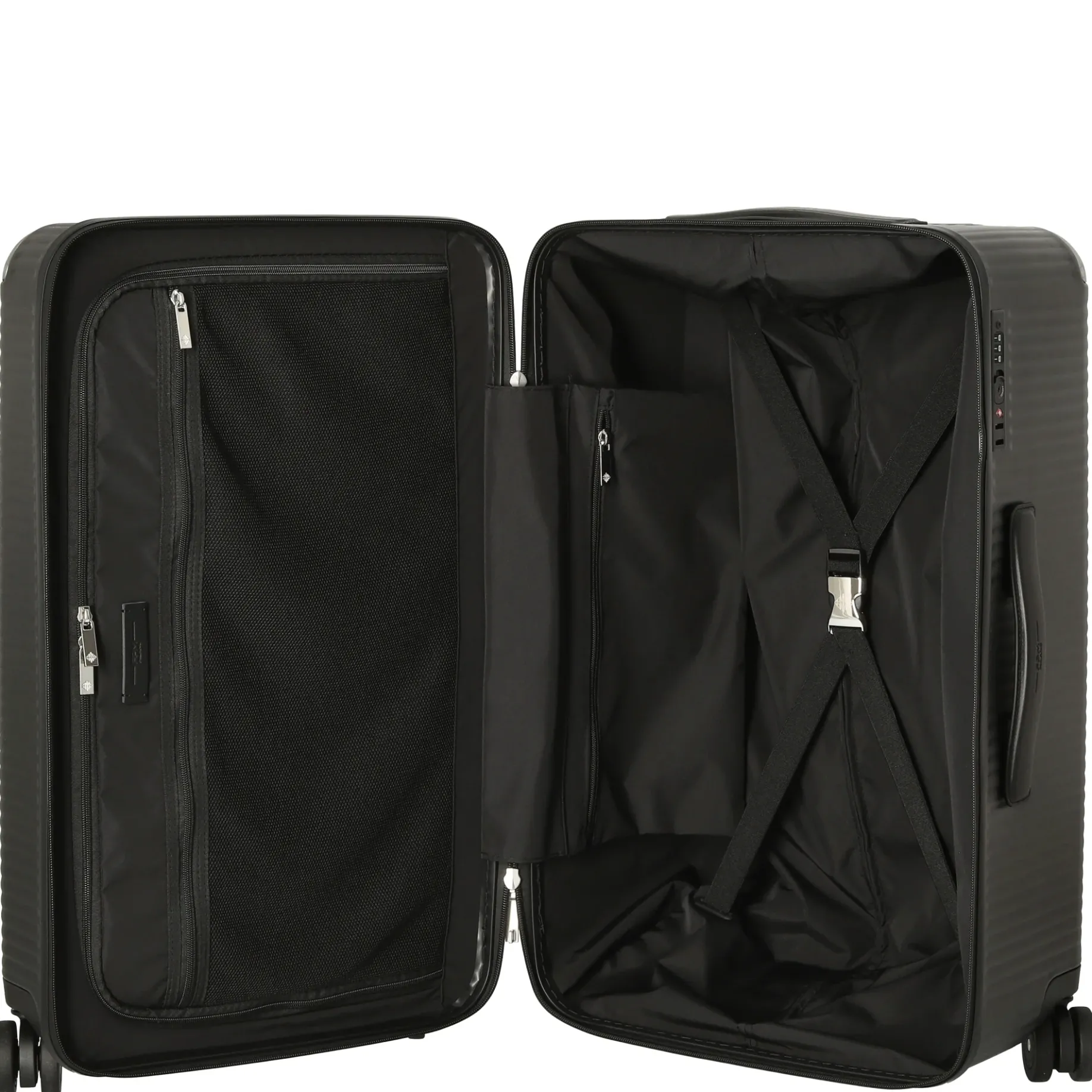 Milano Zip Trunk S - 4-Rollen Trolley 65 cm (eclipse black)