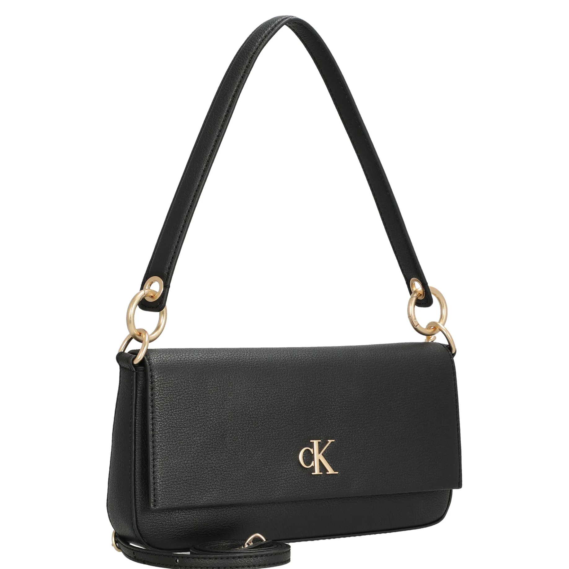 Minimal Monogram - Schultertasche 25 cm (schwarz)