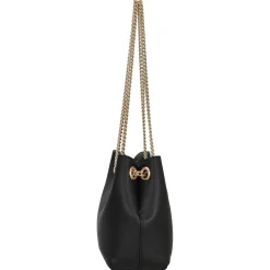 Minimal Monogram - Schultertasche (schwarz)