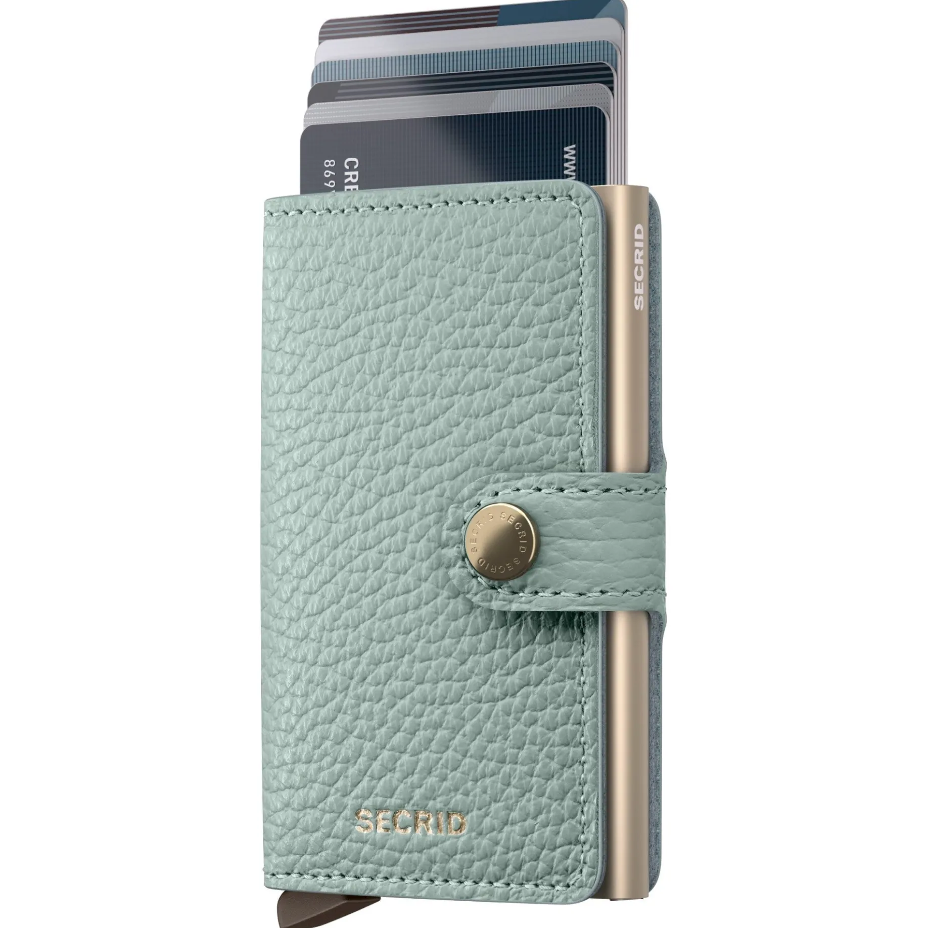 Miniwallet Pebble - Geldbörse 6cc 10.2 cm RFID (sea green)