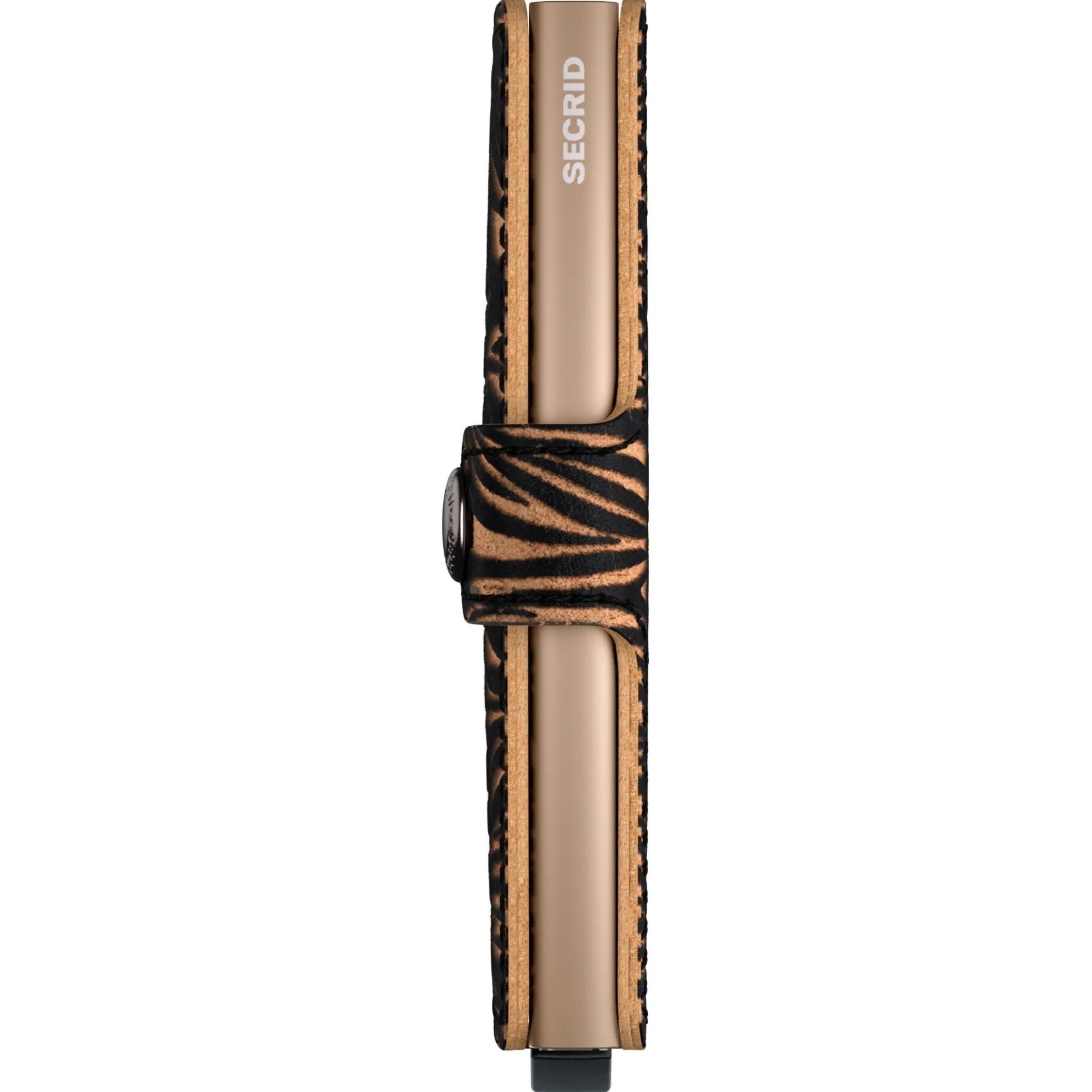 Miniwallet Zebra - Geldbörse 6cc 10.2 cm RFID (beige)