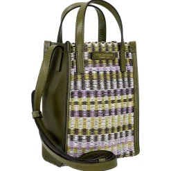 Mirra Wow - Shopper 21 cm (verde/lilla/black)