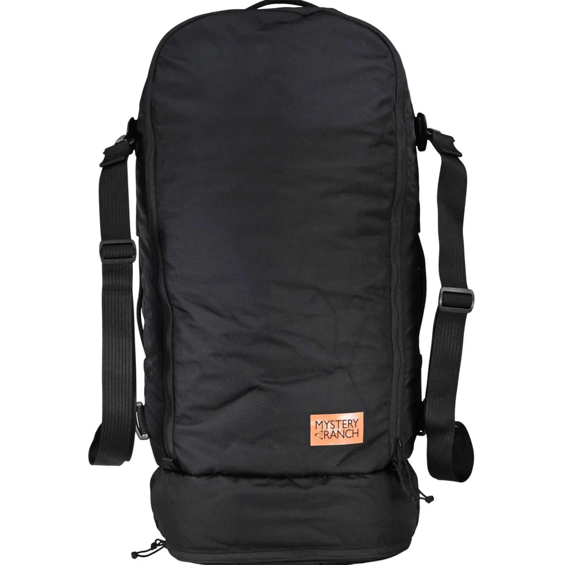 Mission Stuffel 45 - faltbare Reisetasche/Reiserucksack (black)