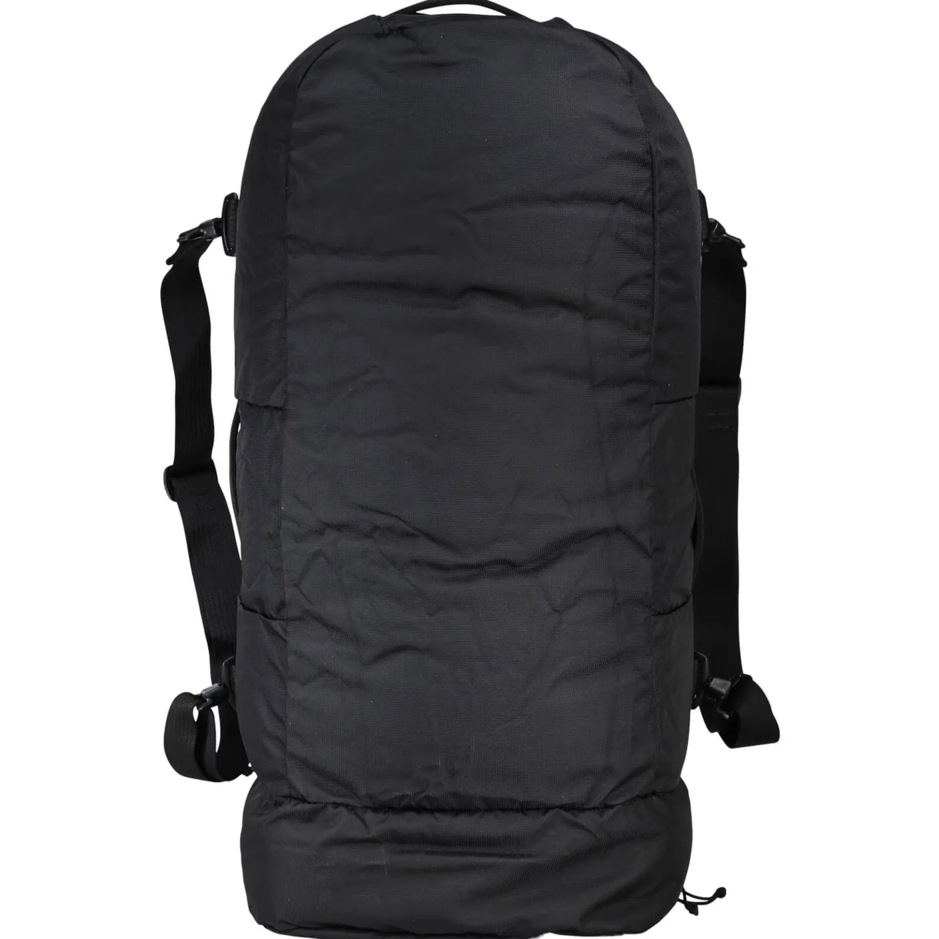 Mission Stuffel 45 - faltbare Reisetasche/Reiserucksack (black)