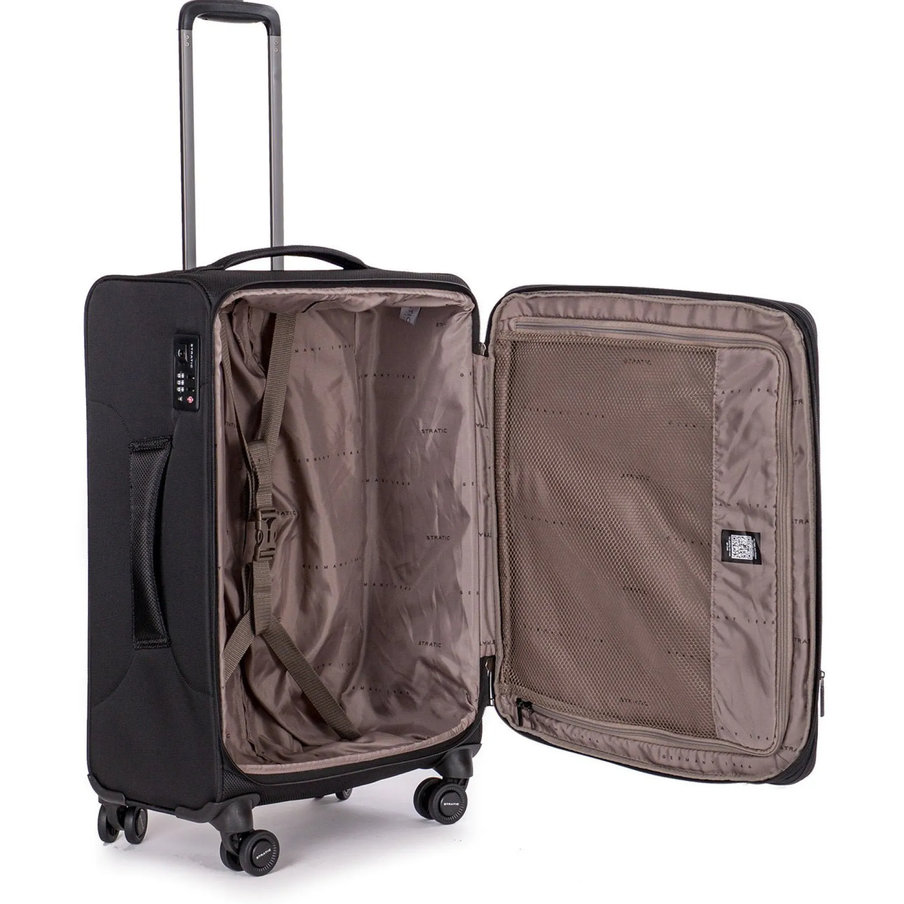 Mix - 4-Rollen-Trolley 68 cm M erw. (black)