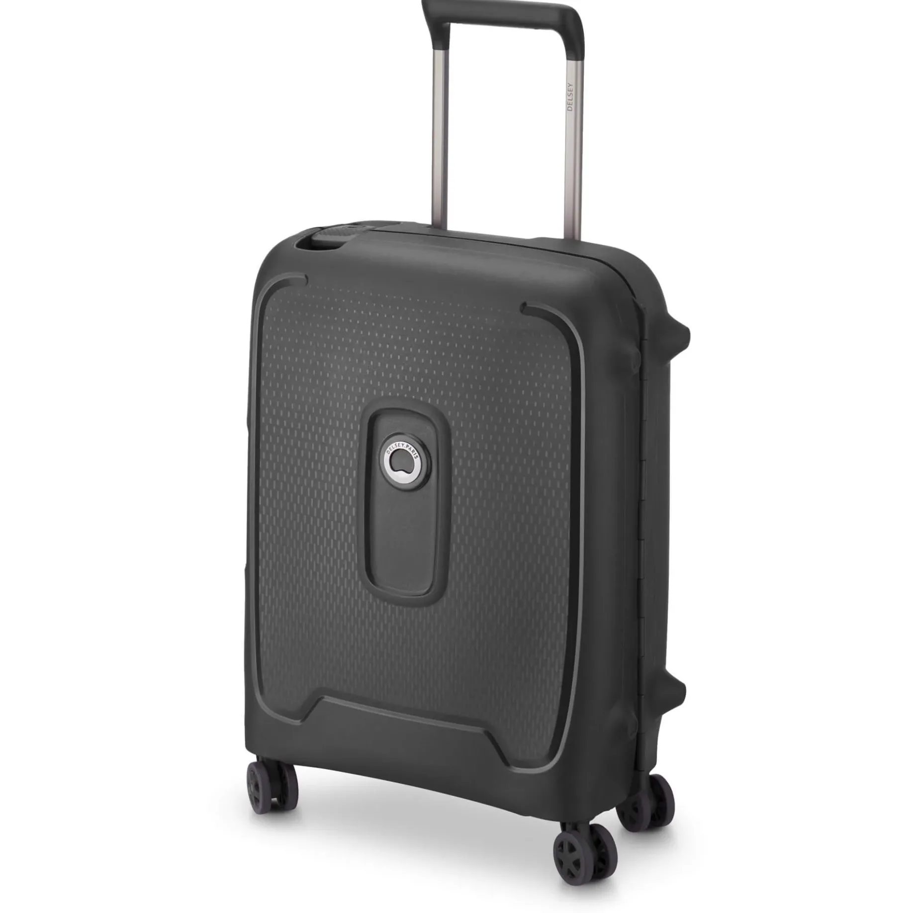 Moncey MR Slim Line - 4-Rollen-Kabinentrolley 55 cm (schwarz)