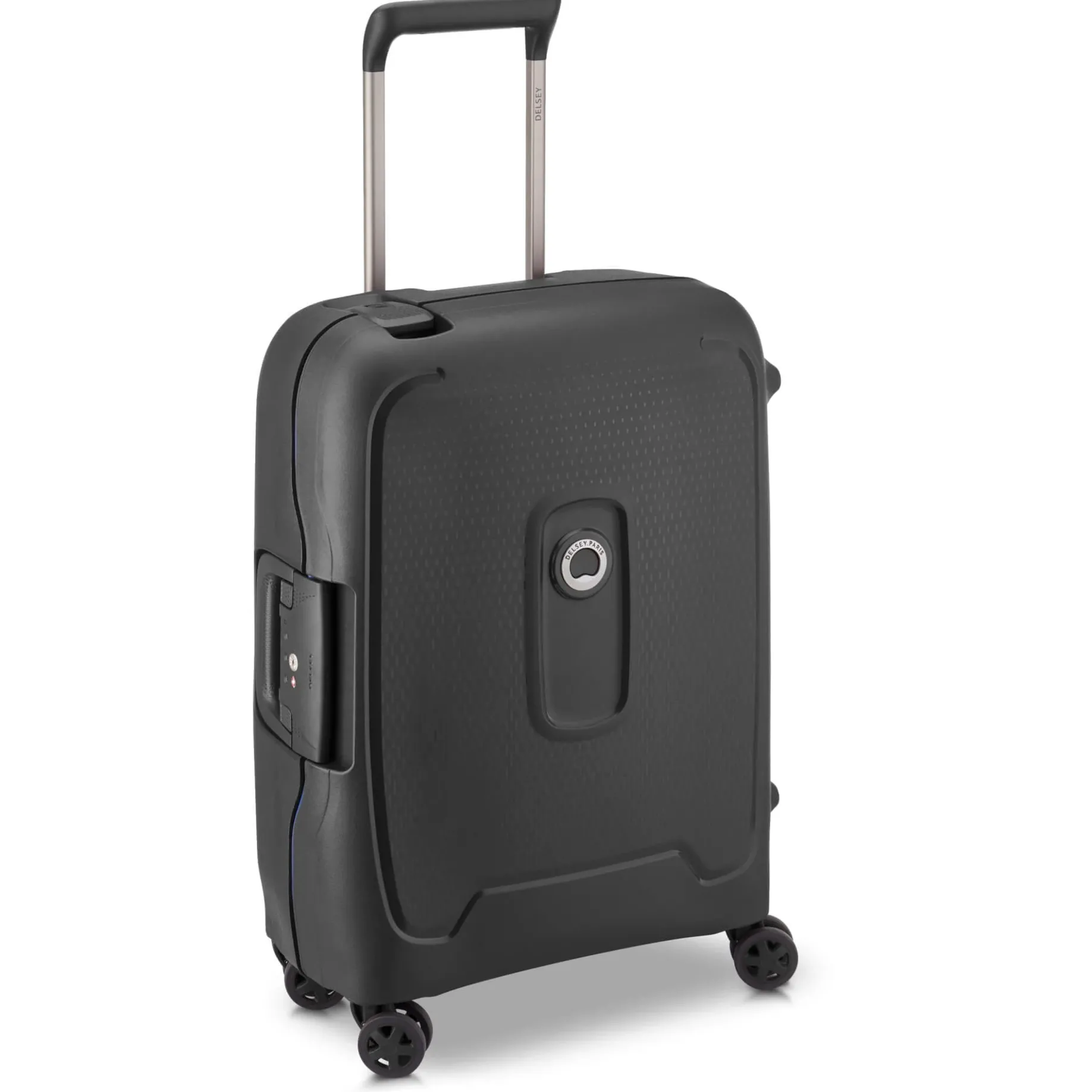 Moncey MR Slim Line - 4-Rollen-Kabinentrolley 55 cm (schwarz)