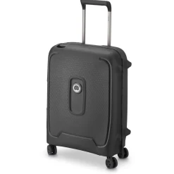 Moncey Slim Line - 4-Rollen-Kabinentrolley 55 cm (schwarz)