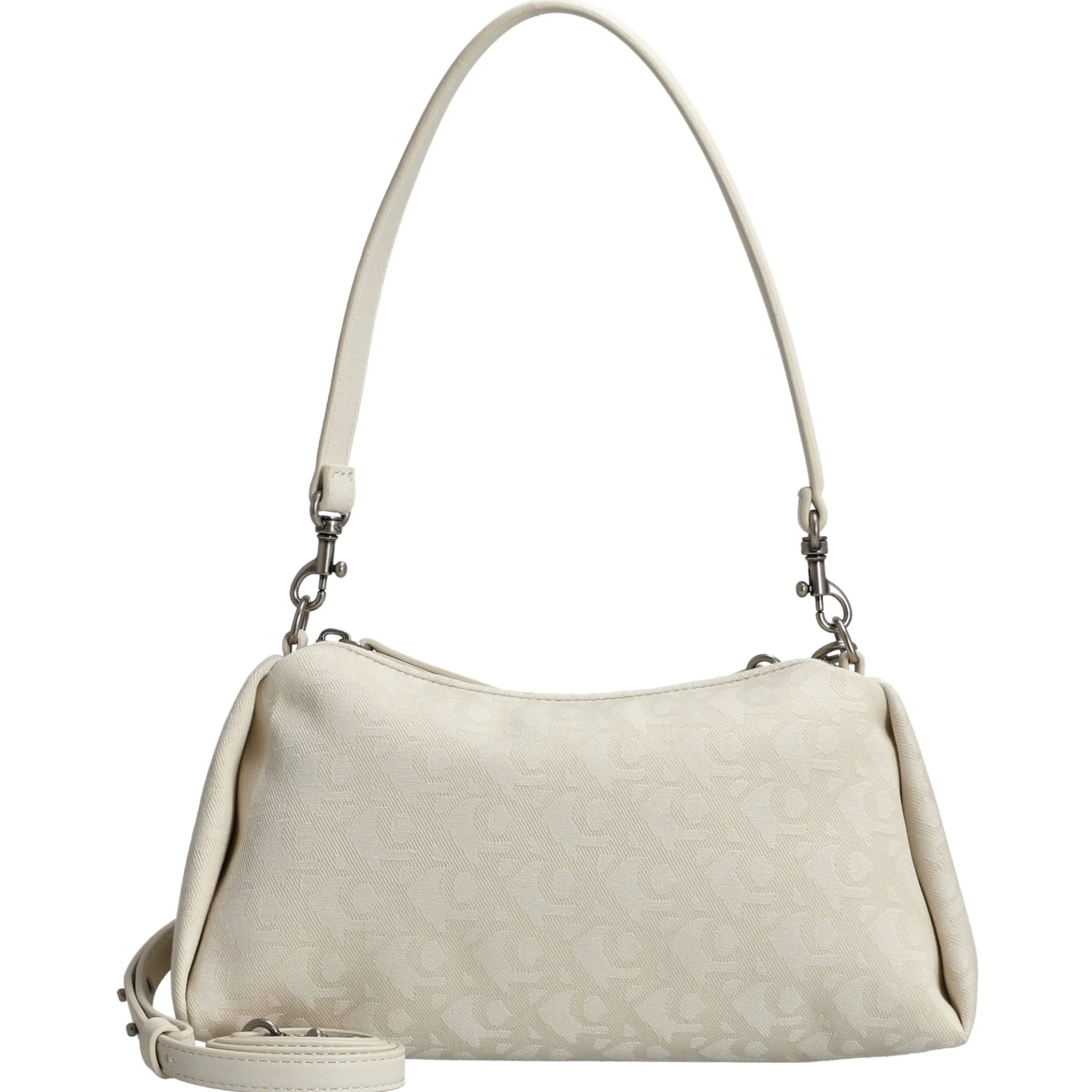 Monogram - Schultertasche 35 cm (natural aop)