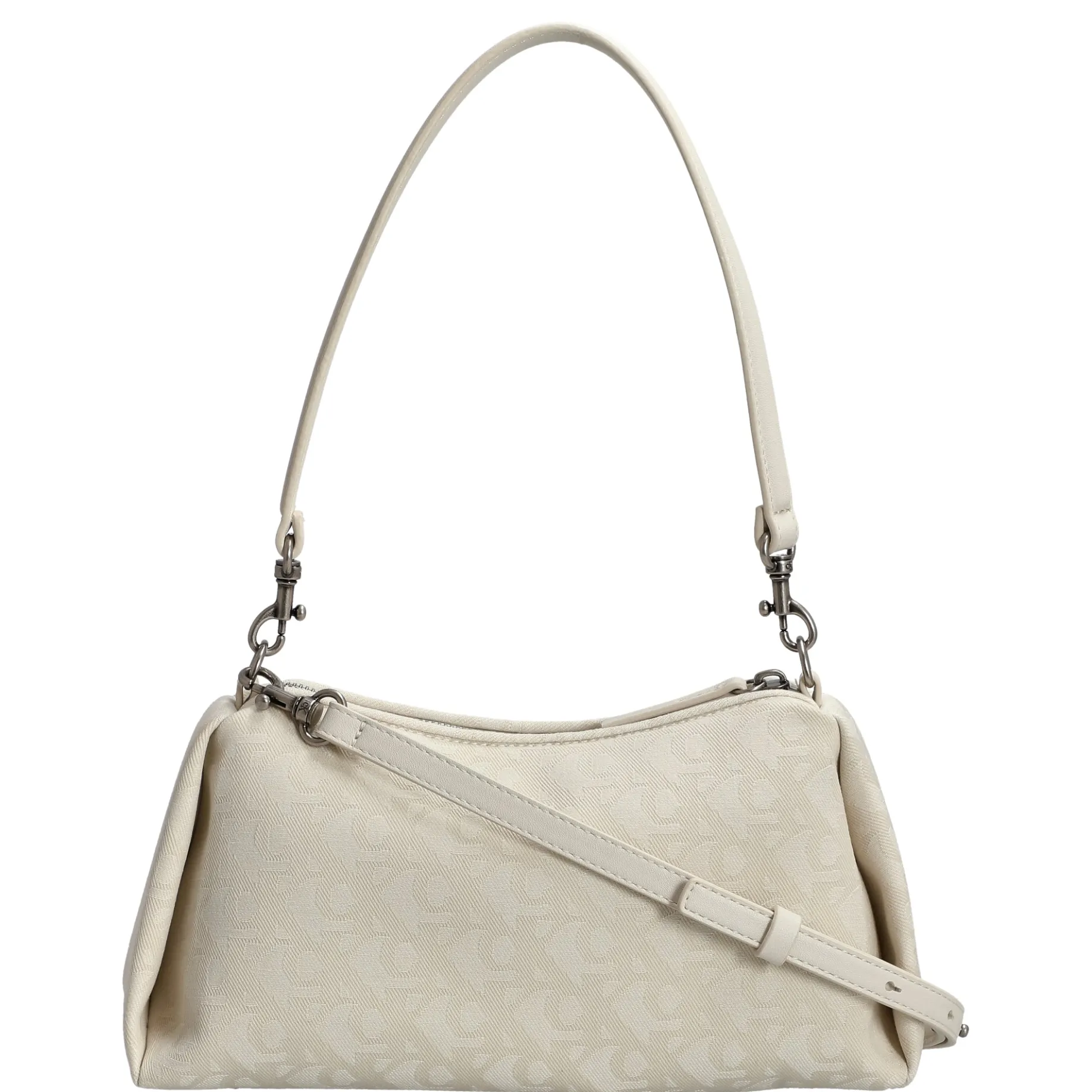 Monogram - Schultertasche 35 cm (natural aop)