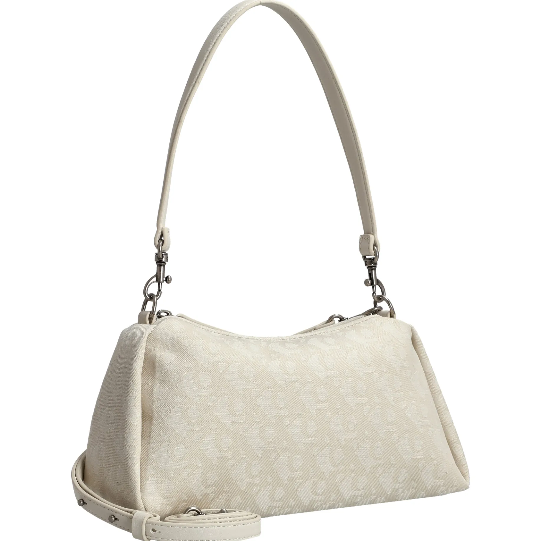 Monogram - Schultertasche 35 cm (natural aop)
