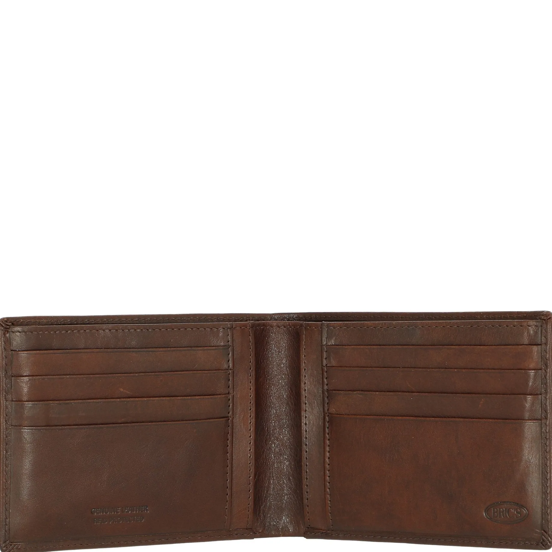 Monte Rosa - Kreditkartenetui 13 cm RFID (brown)