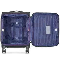 Montmartre Air 2.0 - 4-Rollen-Kabinentrolley Slim Line S 55 cm (schwarz)