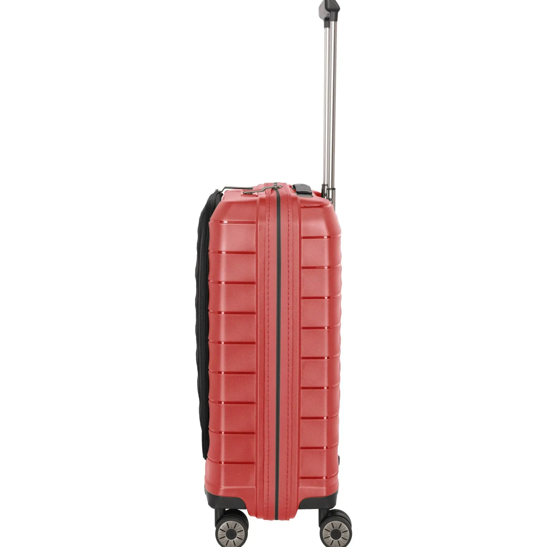 Mooby - 4-Rollen-Kabinentrolley mit Vortasche S 55 cm (rot)