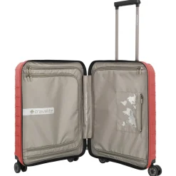 Mooby - 4-Rollen-Kabinentrolley mit Vortasche S 55 cm (rot)