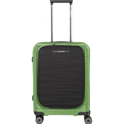 Mooby - 4-Rollen-Kabinentrolley mit Vortasche S 55 cm (grün)