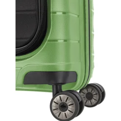 Mooby - 4-Rollen-Kabinentrolley mit Vortasche S 55 cm (grün)