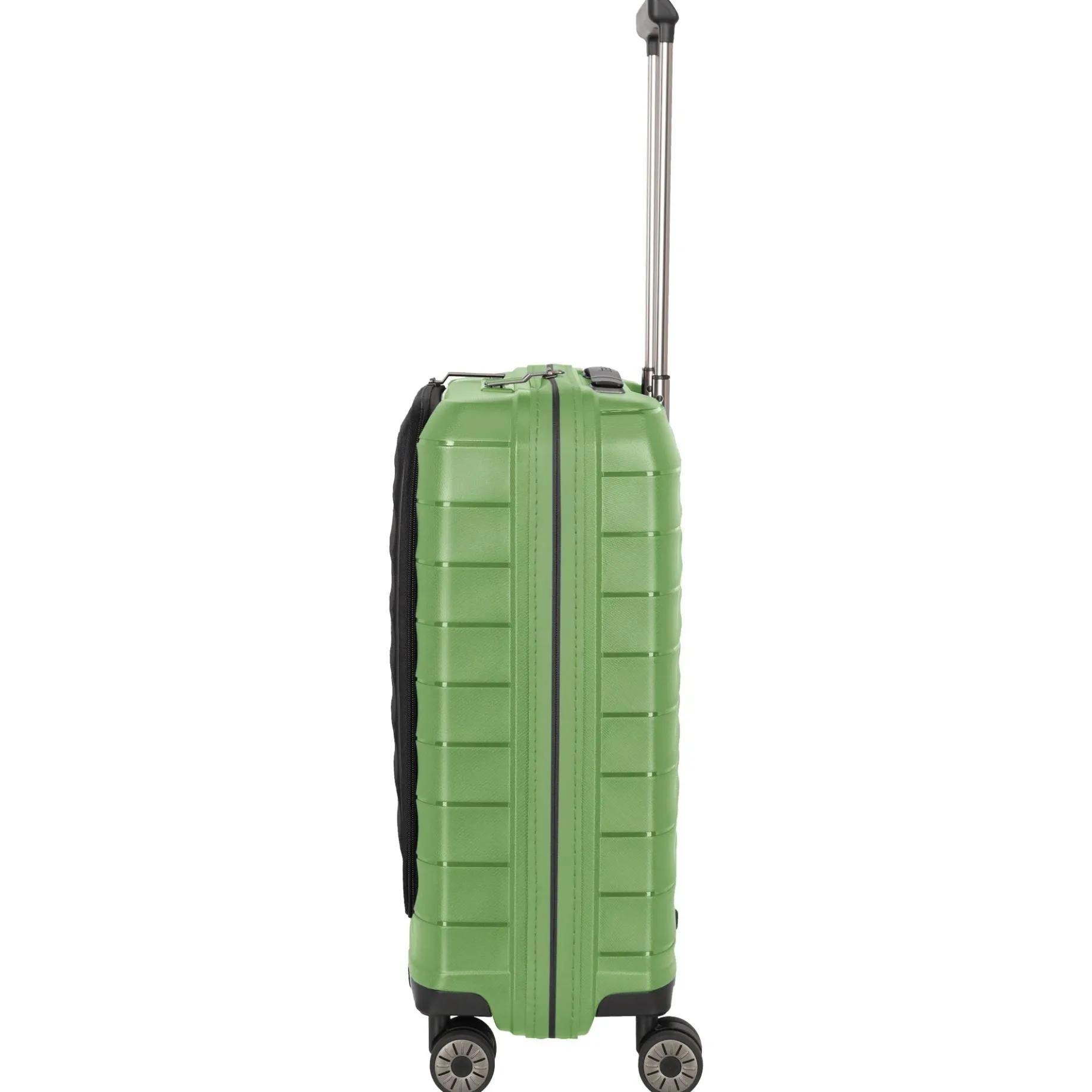 Mooby - 4-Rollen-Kabinentrolley mit Vortasche S 55 cm (grün)
