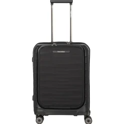Mooby - 4-Rollen-Kabinentrolley mit Vortasche S 55 cm (black)