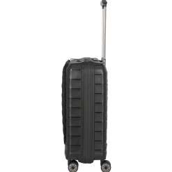 Mooby - 4-Rollen-Kabinentrolley mit Vortasche S 55 cm (black)
