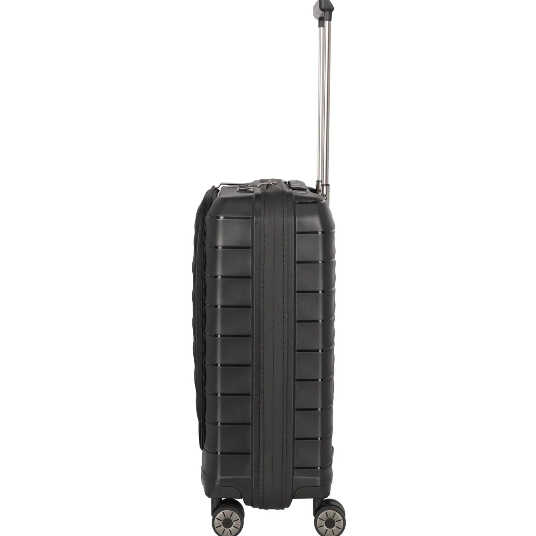 Mooby - 4-Rollen-Kabinentrolley mit Vortasche S 55 cm (black)