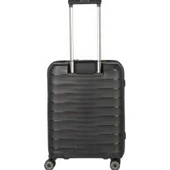 Mooby - 4-Rollen-Kabinentrolley mit Vortasche S 55 cm (black)