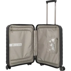 Mooby - 4-Rollen-Kabinentrolley mit Vortasche S 55 cm (black)