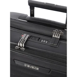 Mooby - 4-Rollen-Kabinentrolley mit Vortasche S 55 cm (black)