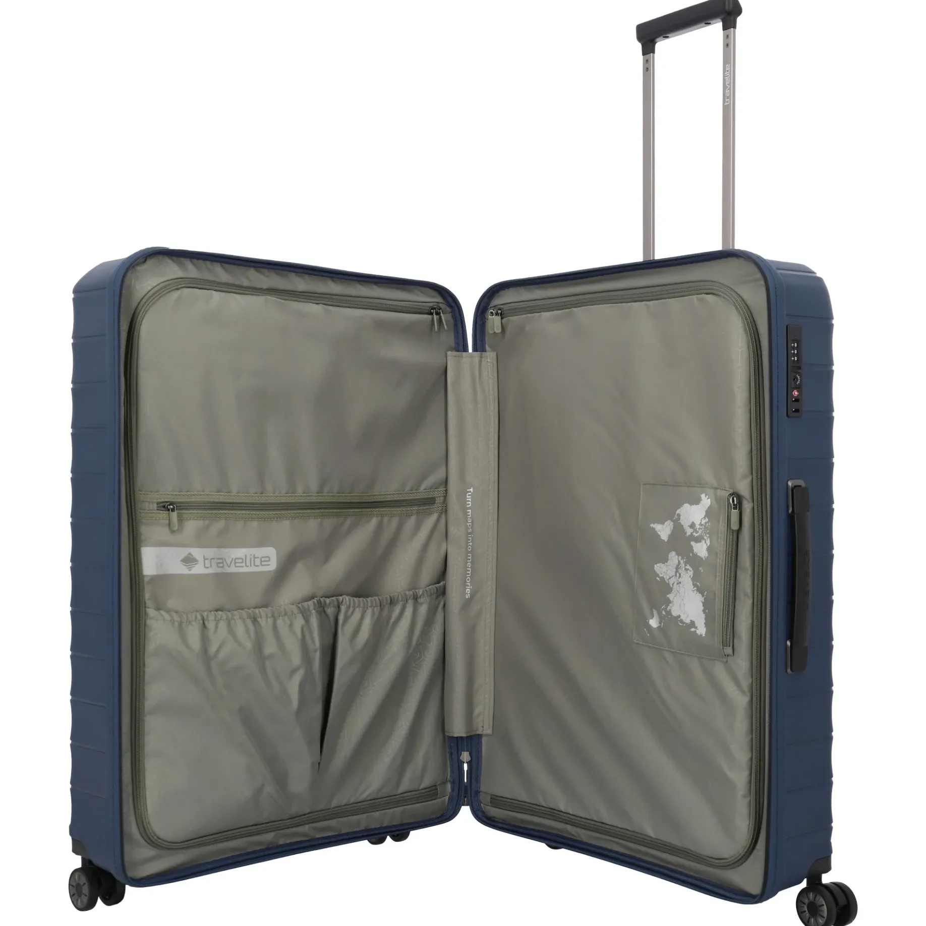 Mooby - 4-Rollen-Trolley L 77 cm (marine)