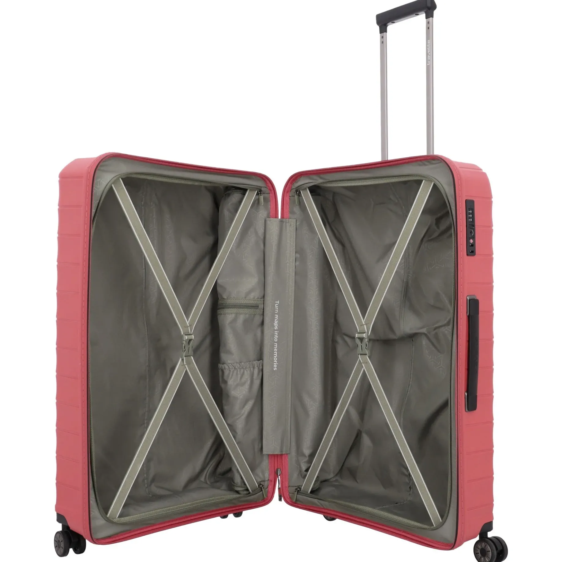 Mooby - 4-Rollen-Trolley L 77 cm (rot)