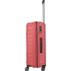 Mooby - 4-Rollen-Trolley M 66 cm erw. (rot)
