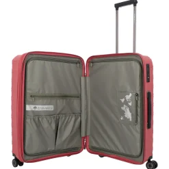 Mooby - 4-Rollen-Trolley M 66 cm erw. (rot)