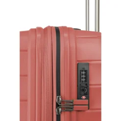 Mooby - 4-Rollen-Trolley M 66 cm erw. (rot)