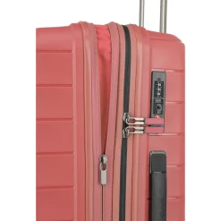 Mooby - 4-Rollen-Trolley M 66 cm erw. (rot)
